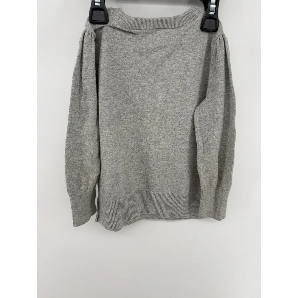 Disney Baby Gap Minnie & Mickey Mouse Sweater Gray Pullover 4T